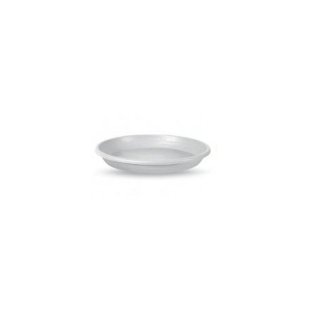 PLATO PLASTICO NAXOS 24CM BLANCA