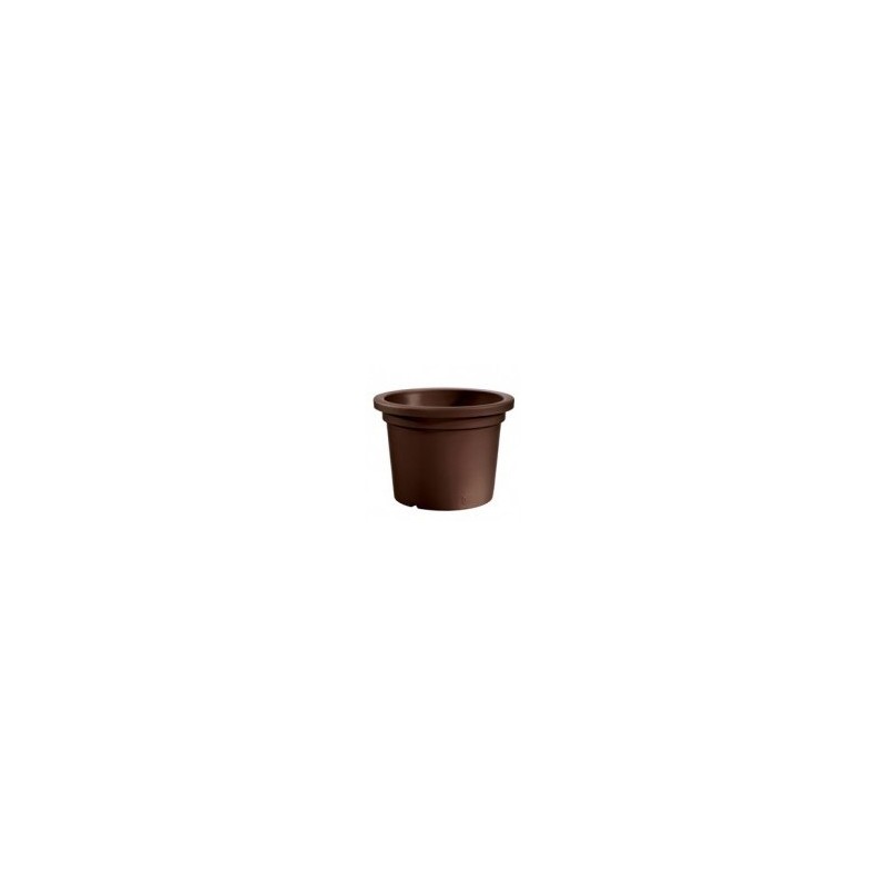 MACETA PLASTICO CILINDRO 40CM BRONCE