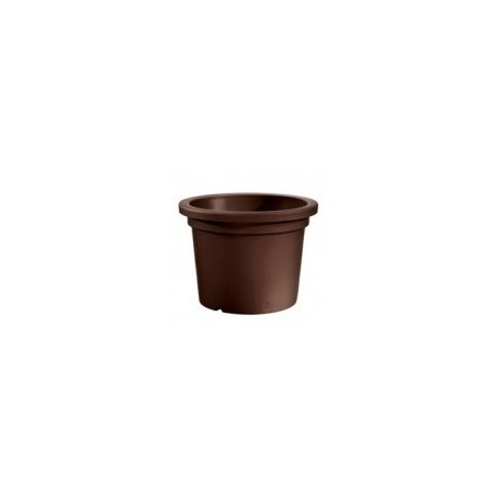 MACETA PLASTICO CILINDRO 40CM BRONCE