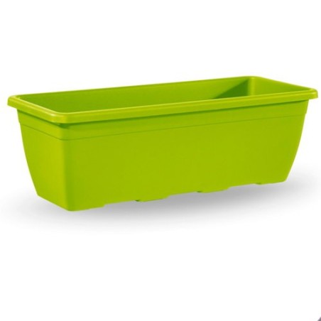 JARDINERA PLASTICO NAXOS VERDE PISTACHO