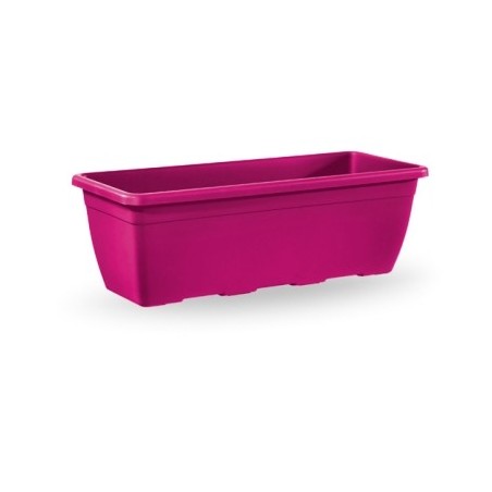 JARDINERA PLASTICO NAXOS FUCSIA