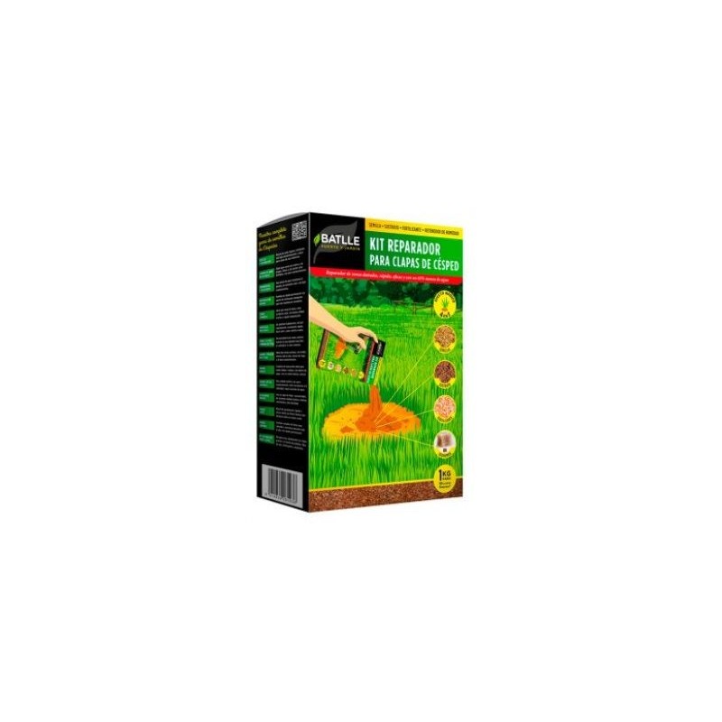 KIT REPARADOR PARA CALVAS DEL CESPED 1KG