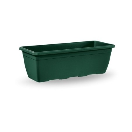 JARDINERA PLASTICO NAXOS 50CM VERDE