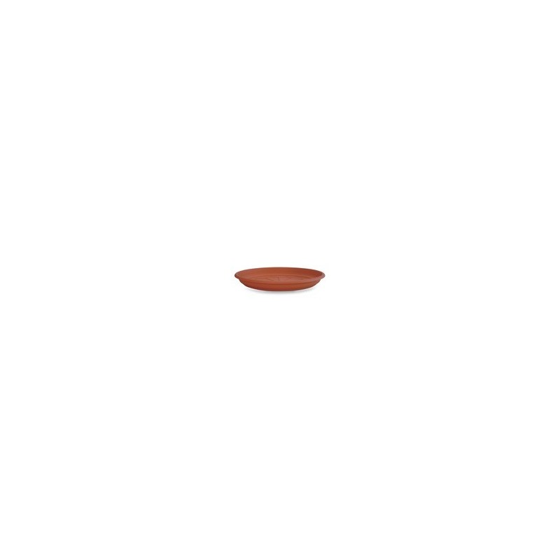 PLATO PLASTICO NAXOS 16CM TERRACOTA